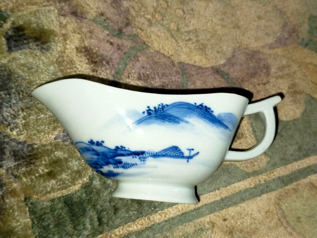 ♥清水♥道年♥煎茶器♥セット♥共箱付き　湯呑み　湯飲み　急須　湯冷まし