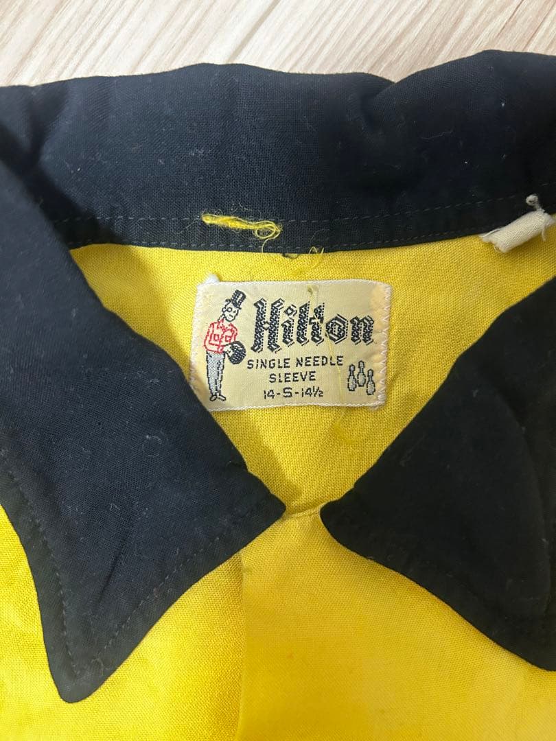 Hilton 60s ボウリングシャツ