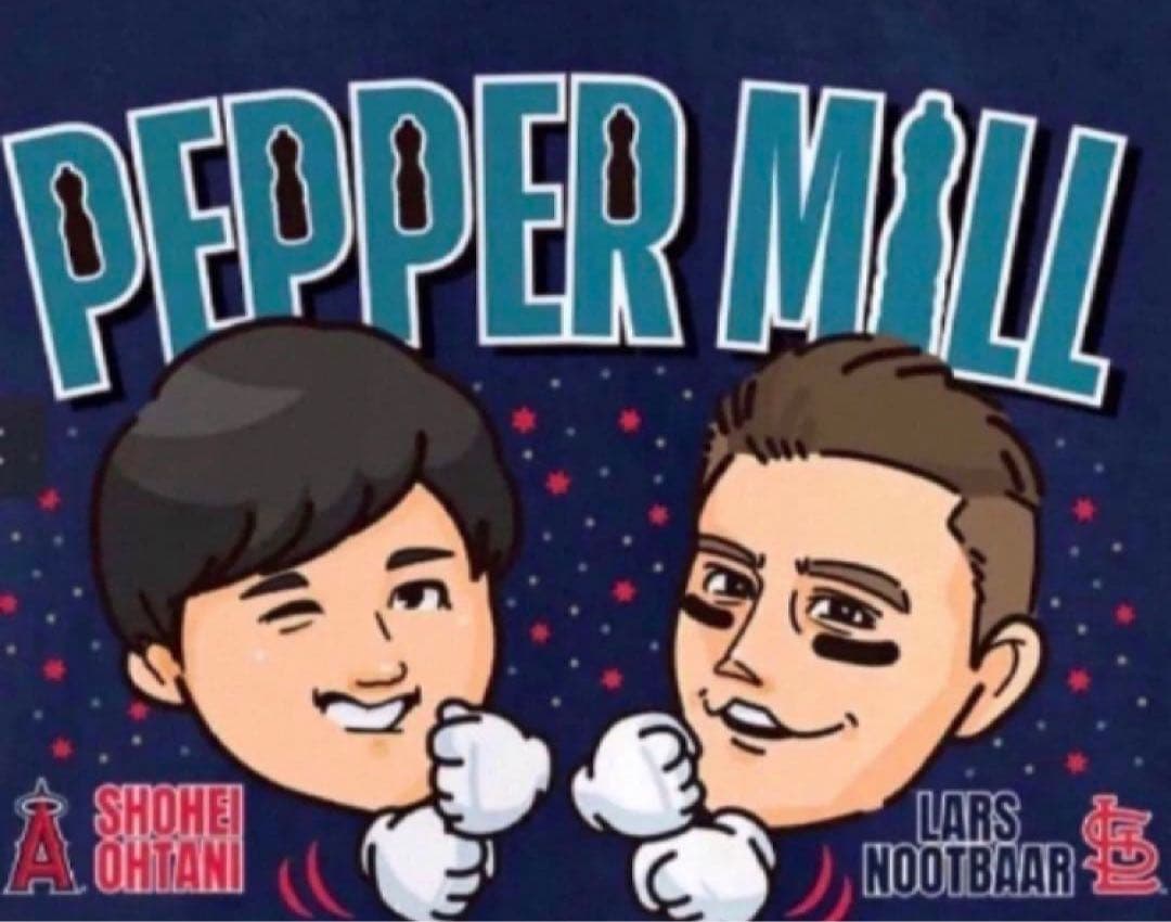 WBC侍ジャパン　 大谷xヌードバー　ペッパーミルTシャツ　Mサイズ　ダグあり