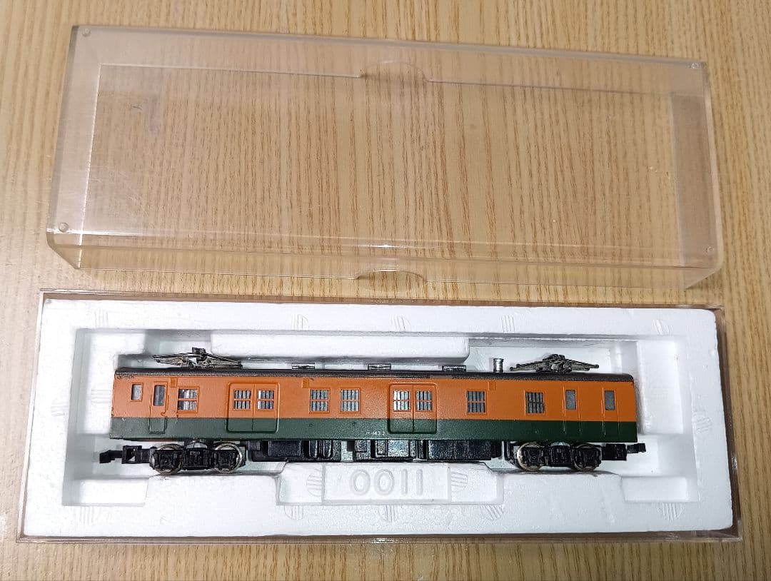 【レア】Nゲージ クモニ143 「貨物電車」M車【湘南色】⑧E