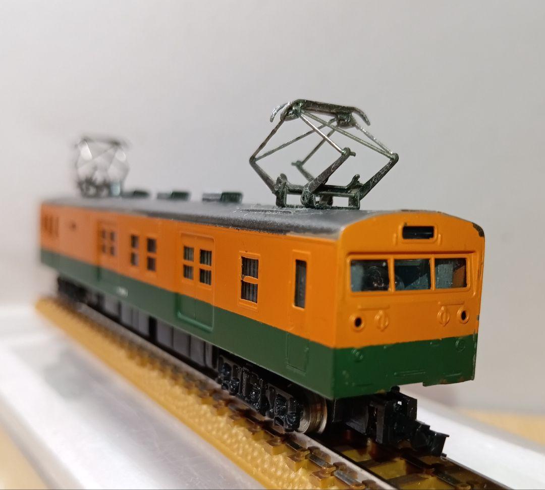 【レア】Nゲージ クモニ143 「貨物電車」M車【湘南色】⑧E