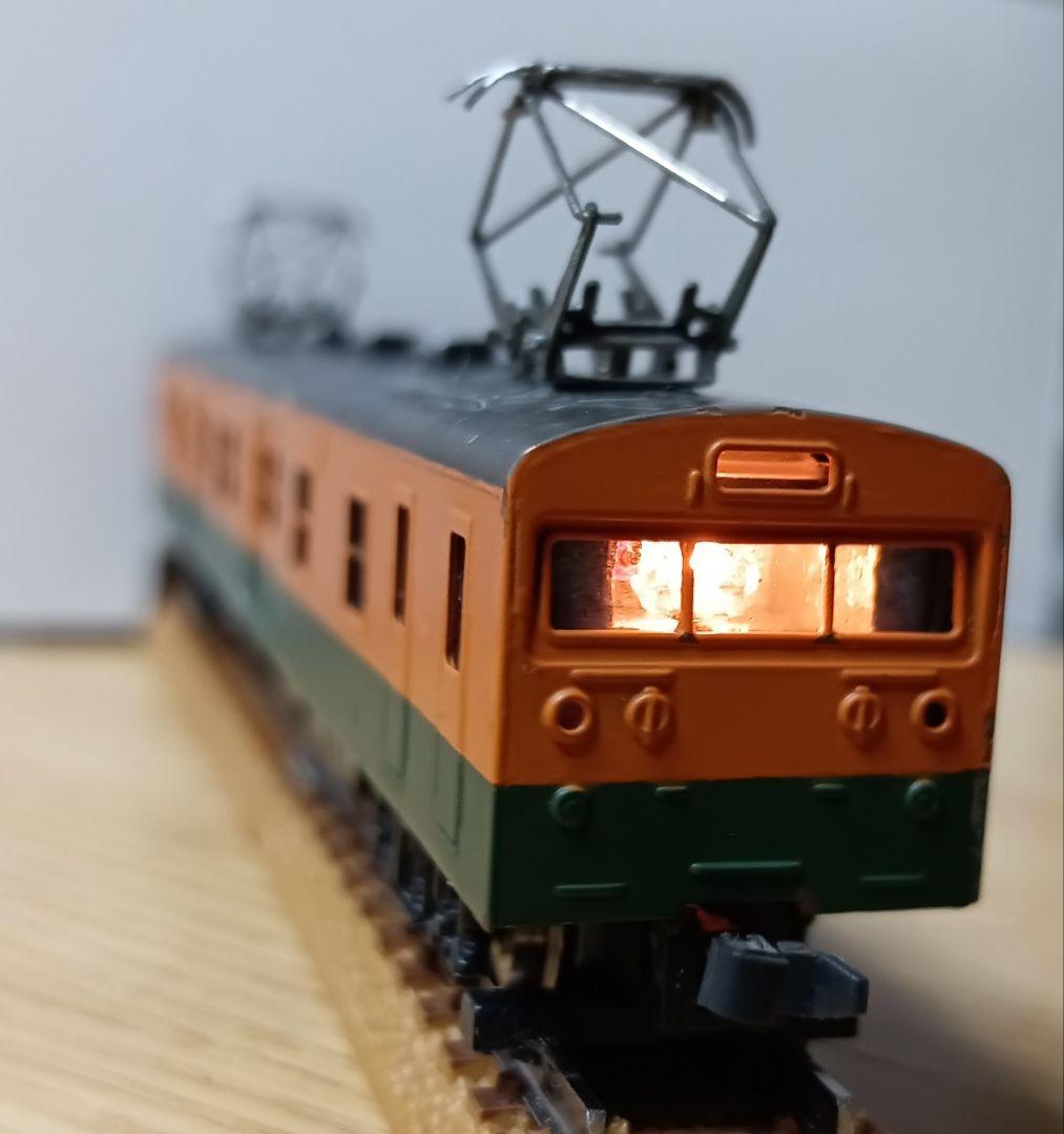 【レア】Nゲージ クモニ143 「貨物電車」M車【湘南色】⑧E