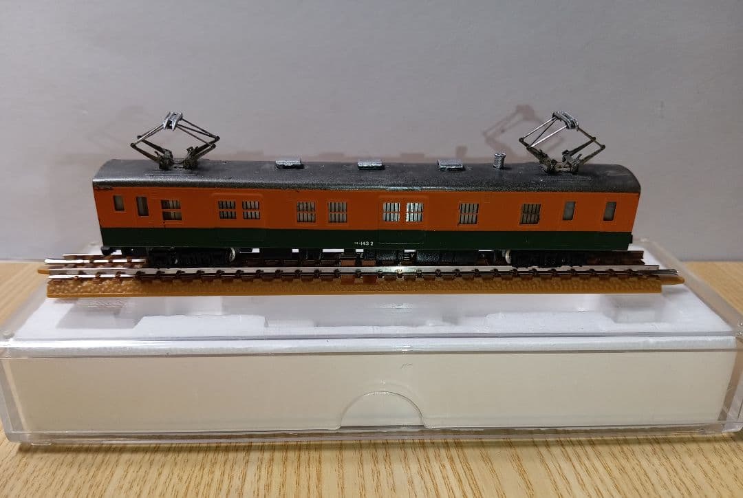 【レア】Nゲージ クモニ143 「貨物電車」M車【湘南色】⑧E