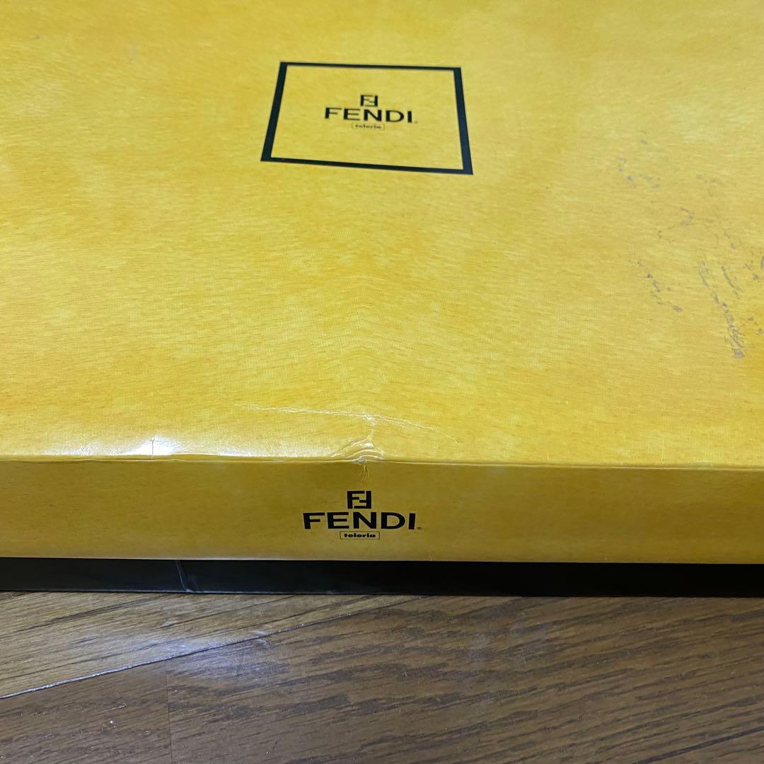 FENDI タオルケット ネイビー・ホワイト 2711052-16