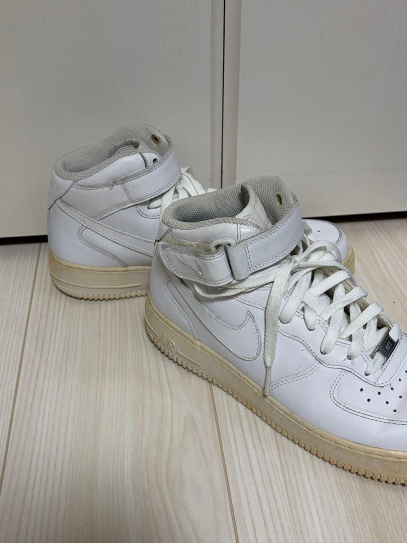 NIKE エアフォース1 MID '07 ホワイト｜26.5cm