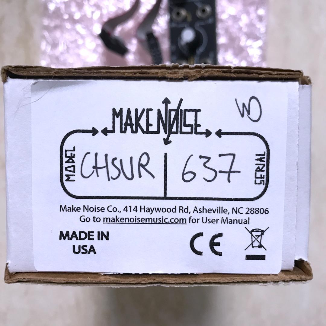 美品 完動品 Make Noise Ch.Svr モジュラーシンセ メイクノイズ
