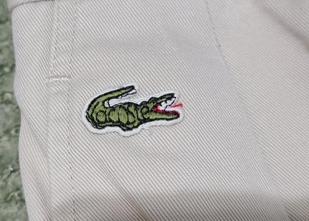 ❖ライトベージュ パンツ❖LACOSTE　股下68　春夏用