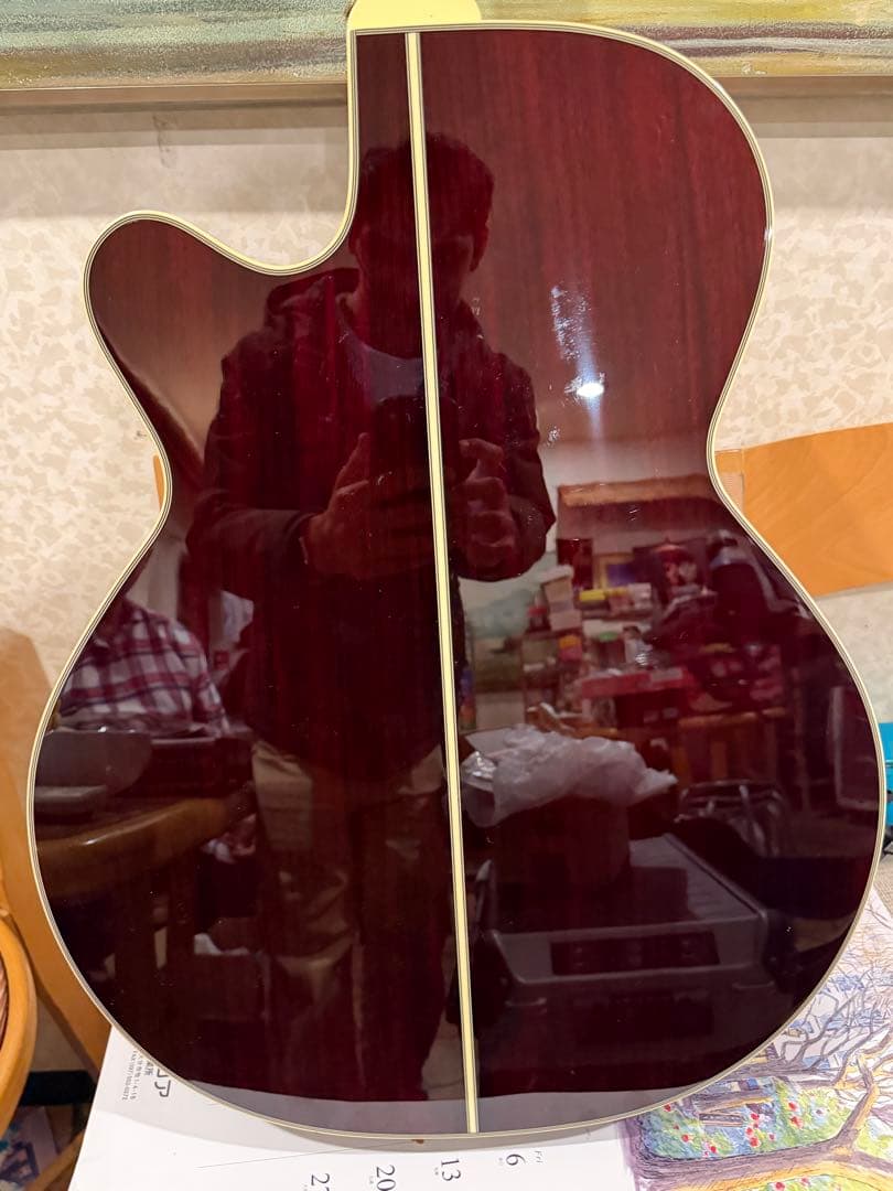 Takamine アコースティックギター ワインレッドDMP 50SWR