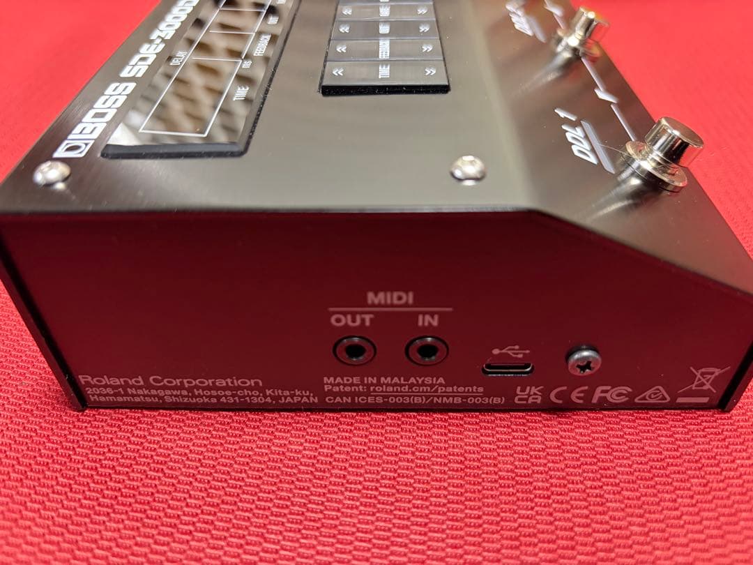 BOSS SDE-3000D デュアルデジタルディレイ