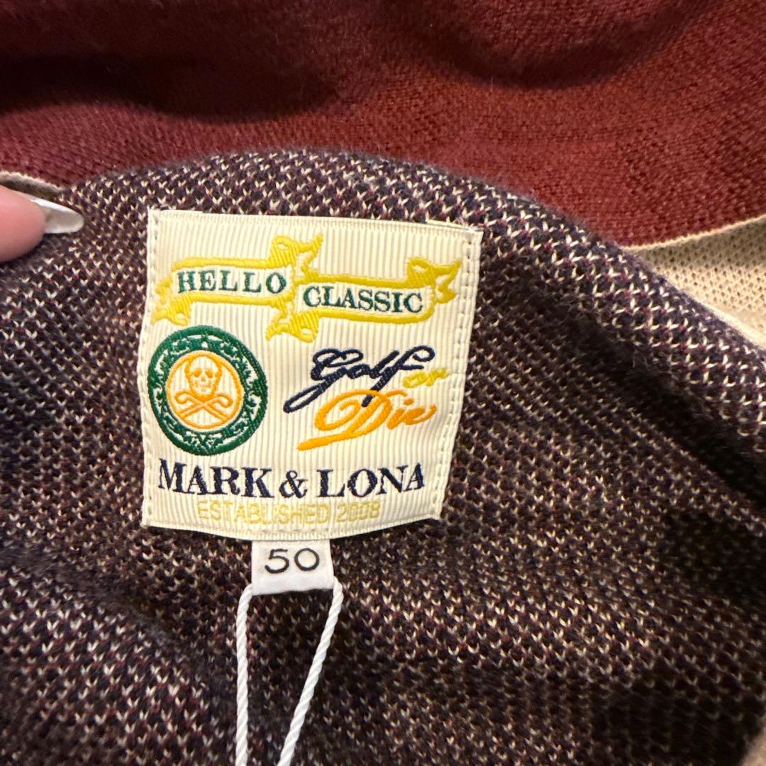MARK&LONA ニット　50 新品未使用タグ付