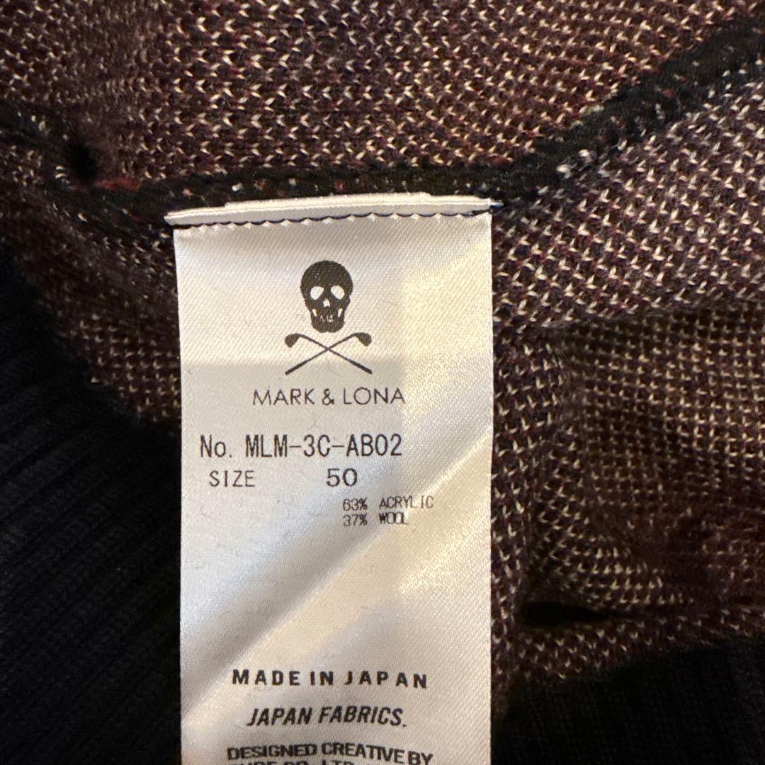 MARK&LONA ニット　50 新品未使用タグ付