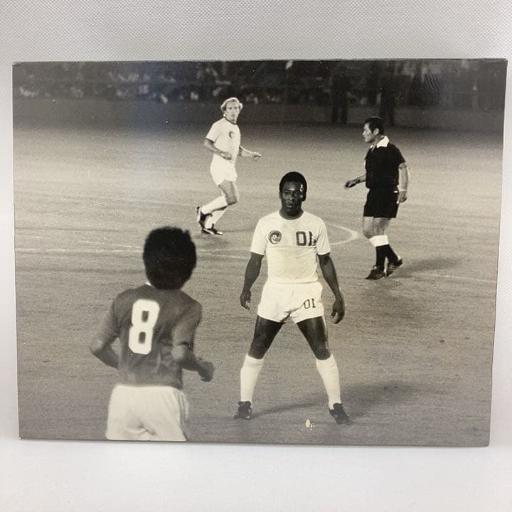 ペレ ニューヨーク コスモス 写真 フォトパネル サッカーの王様 ブラジル 10