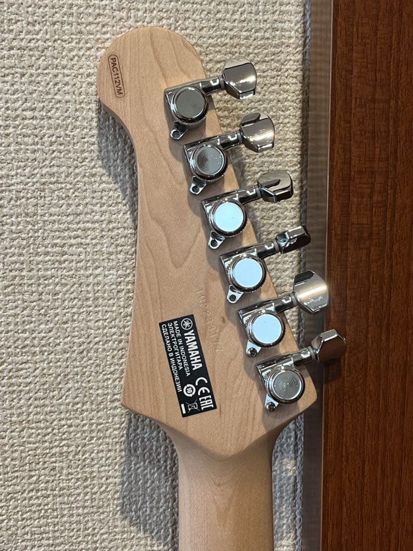 YAMAHA PACIFICA PAC112VM ICB ロックペグ ノブ交換