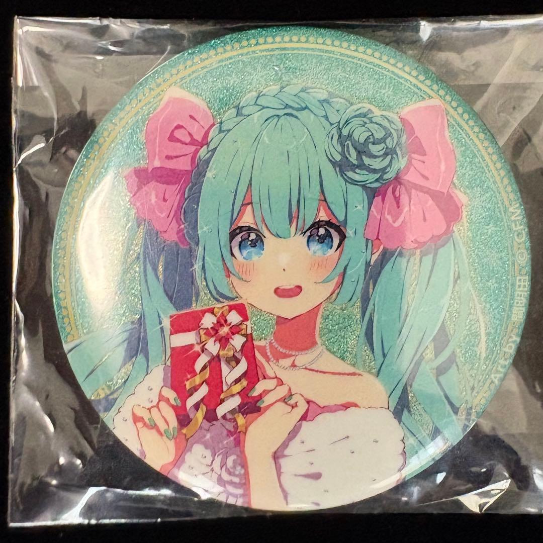 初音ミク Xmas SHOP 2022 シークレット缶バッジ/レア等身クリスマス