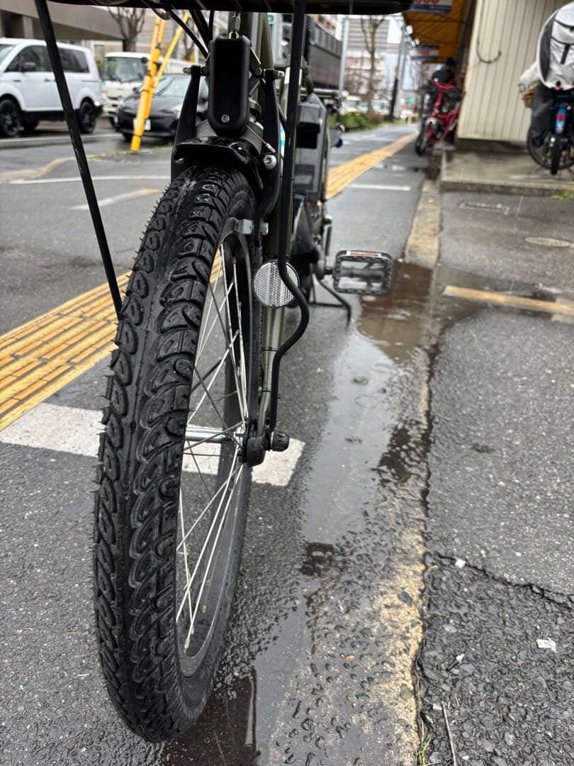 083中古ブリヂストン電動アシスト自転車　8.7Ah 大阪