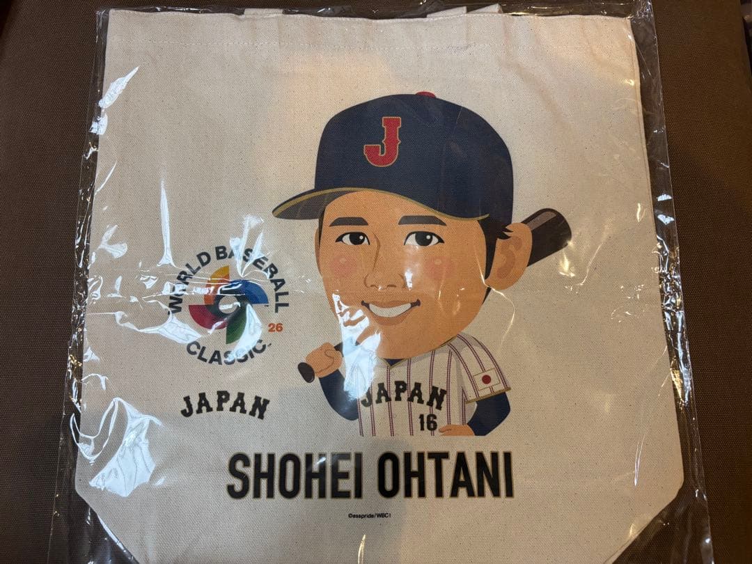 WBC 2026　侍ジャパン ガチャ SR トートバッグ 大谷翔平 16