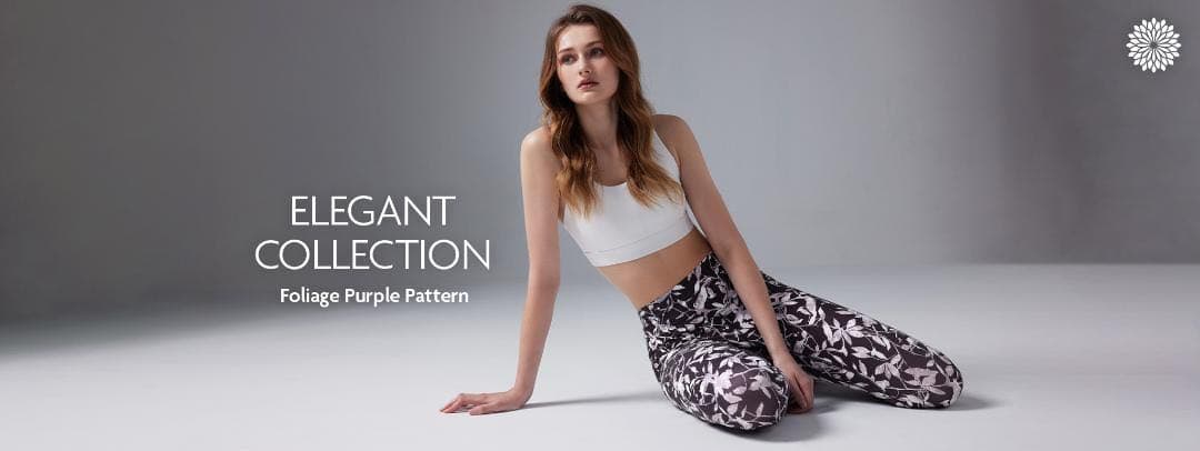 easyoga Leggings トレンカ 花柄 ルルレモン レギンス