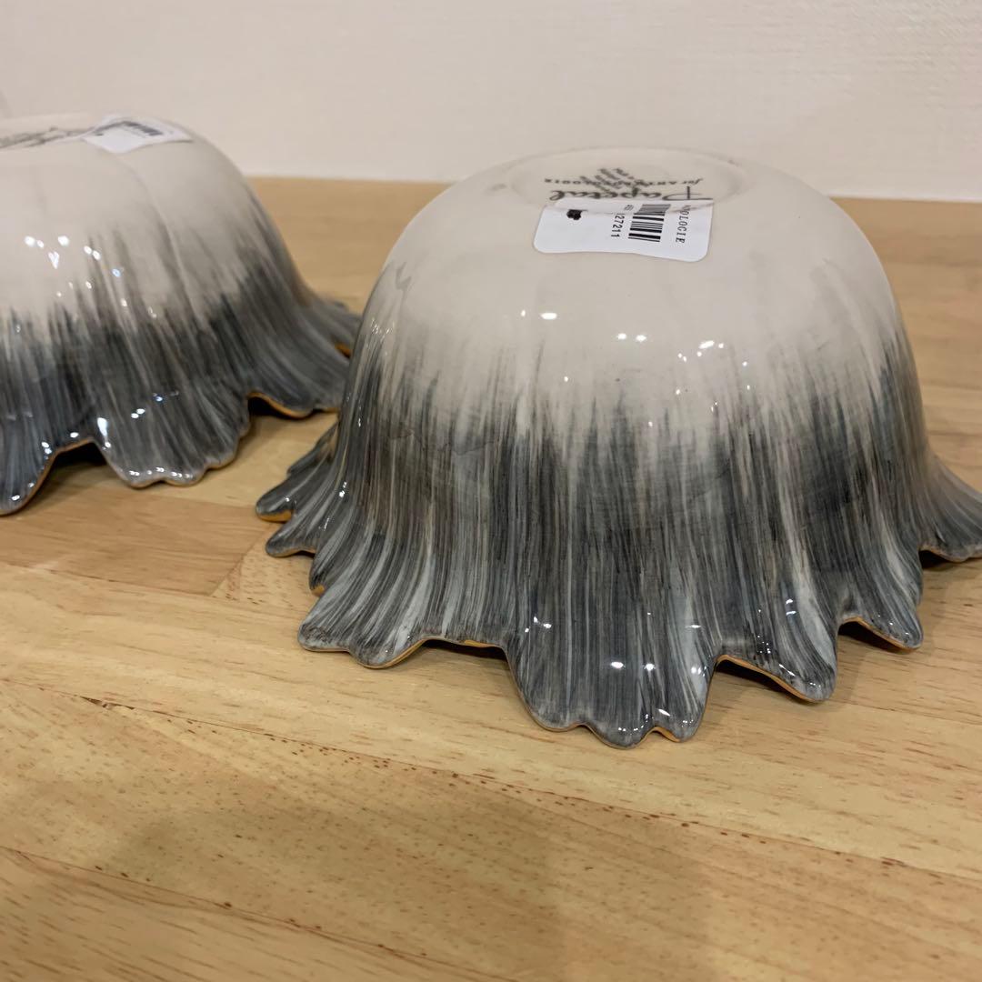 未使用 ANTHROPOLOGIE アンソロポロジー 花ボウル 小 2個 完売品