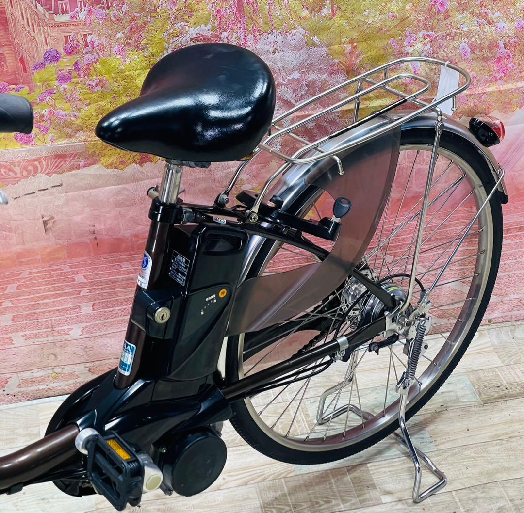 ZK3773 電動自転車 パナソニック ビビ ママチャリ 24インチ 送料無料