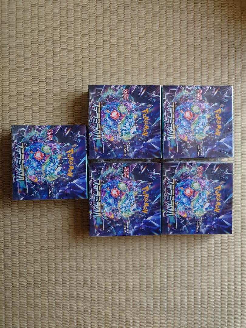 新品シュリンク付■ポケモンカード ステラミラクル未開封5BOX