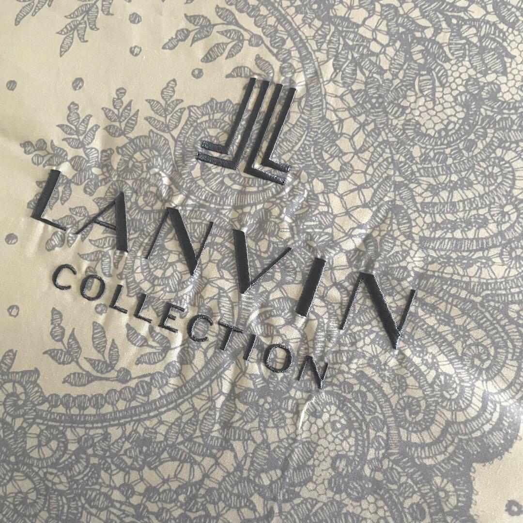 新品　ランバン　LANVIN COLLECTION 羽毛肌掛け布団 レース模様