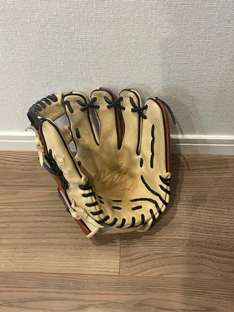 ミズノ軟式グローブ 右投げ用(田中将大練習用・ダイバーシティブルーマーク)