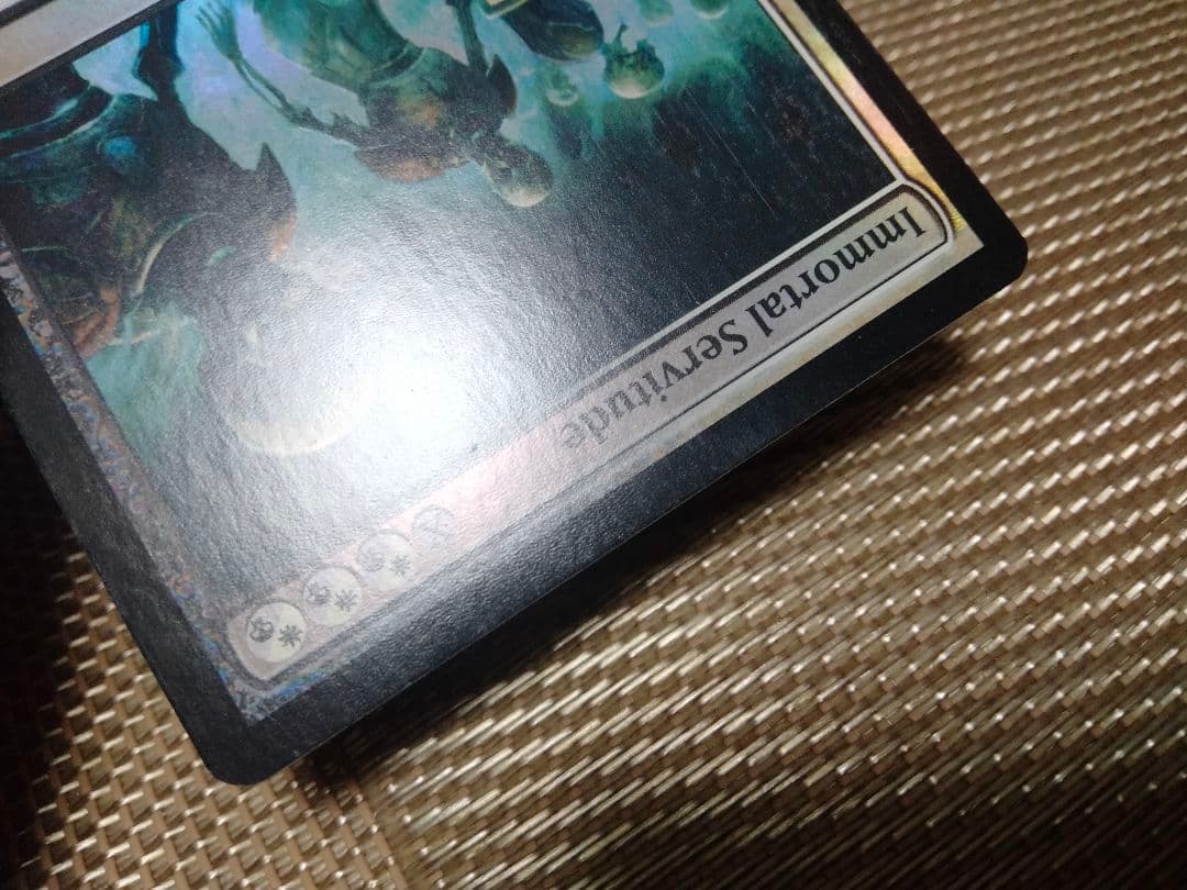 【ご確認用】ギルド門侵犯 foil 不死の隷従 英語 1枚　MTG