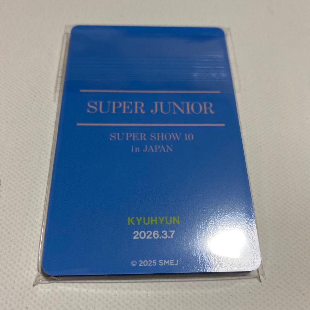 SUPER JUNIOR SUPER SHOW 10 プレミアムシートグッズ