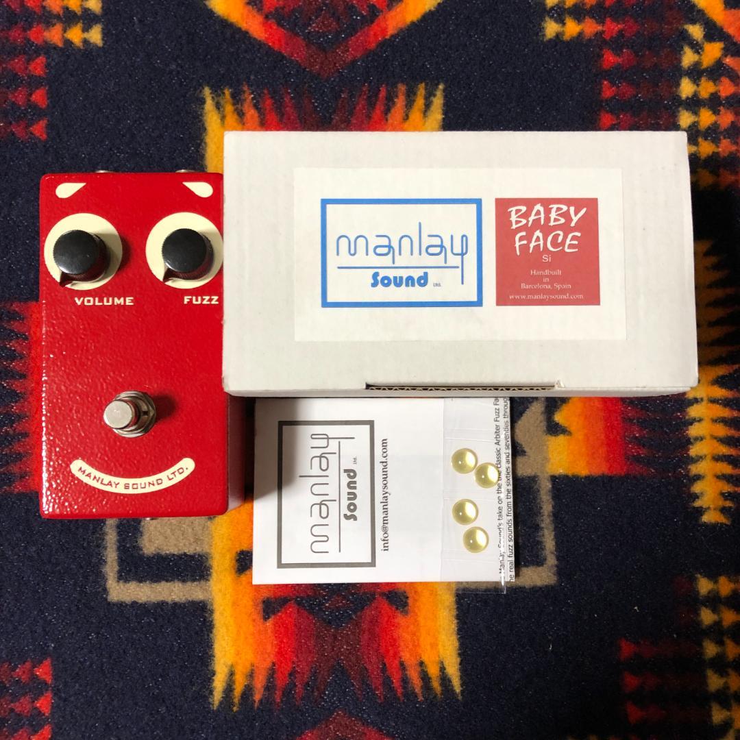 ギター MANLAY SOUND BABY FACE Si FUZZ