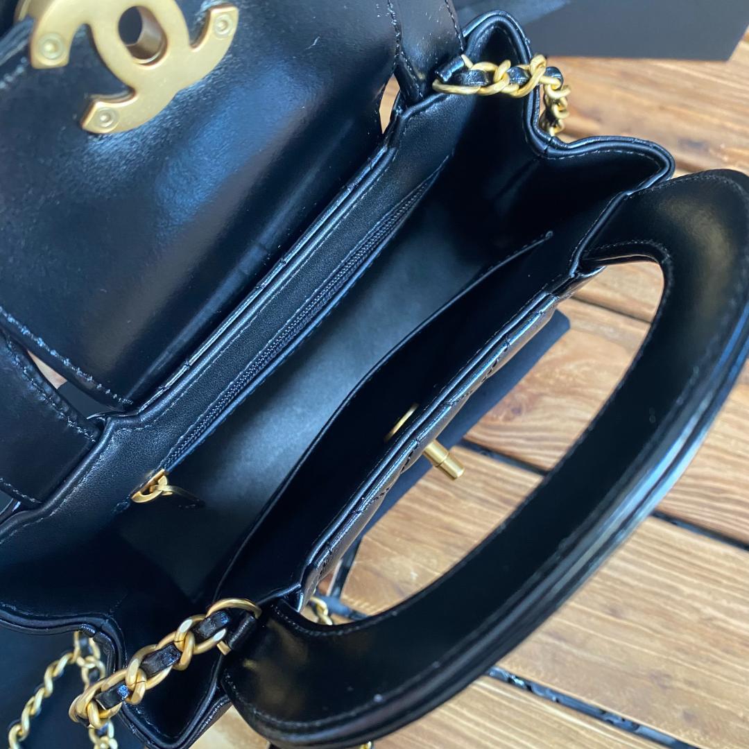 極 美品 ハンドバッグ チェーン ショルダーバッグ CHANEL