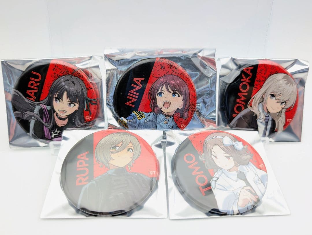トゲナシトゲアリ SOUL＆ CRY 缶バッジ5点セット ガールズバンドクライ②