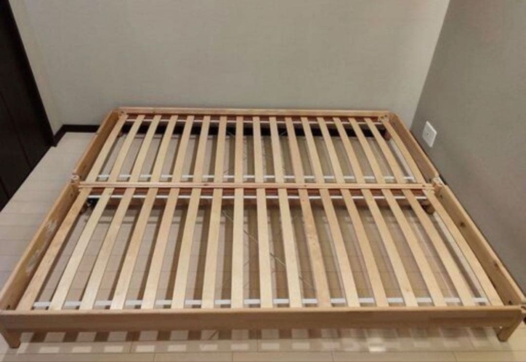 【りんご】IKEA ウトーケル　スタッキングベッド　2個で1セット