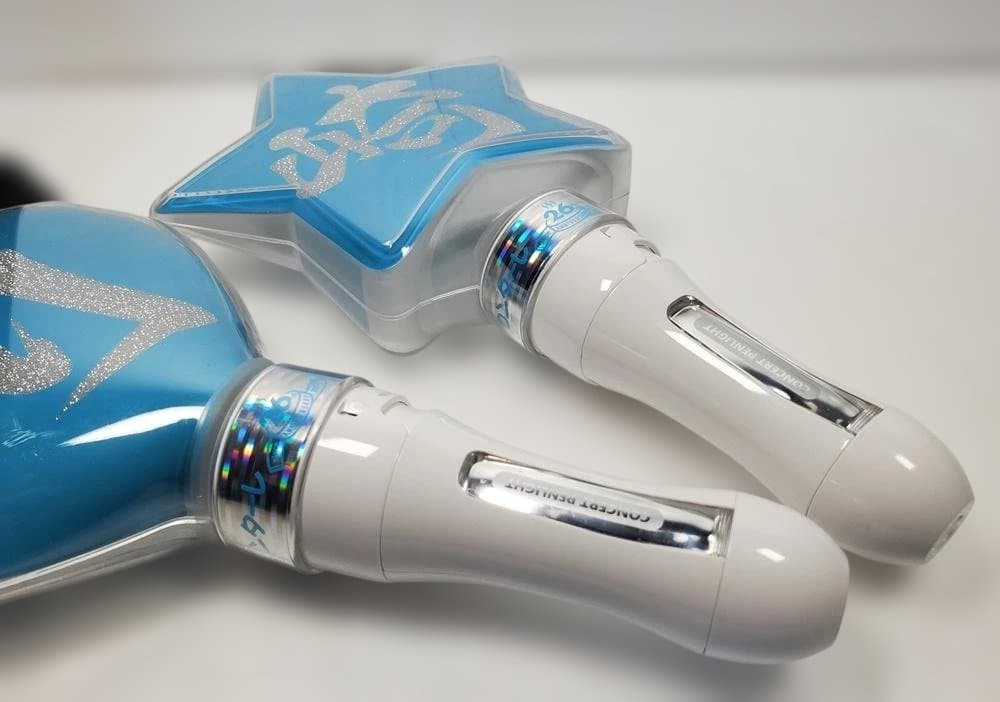 C165　純烈×川崎フロンターレコラボ　ハート＆星型ペンライトセット