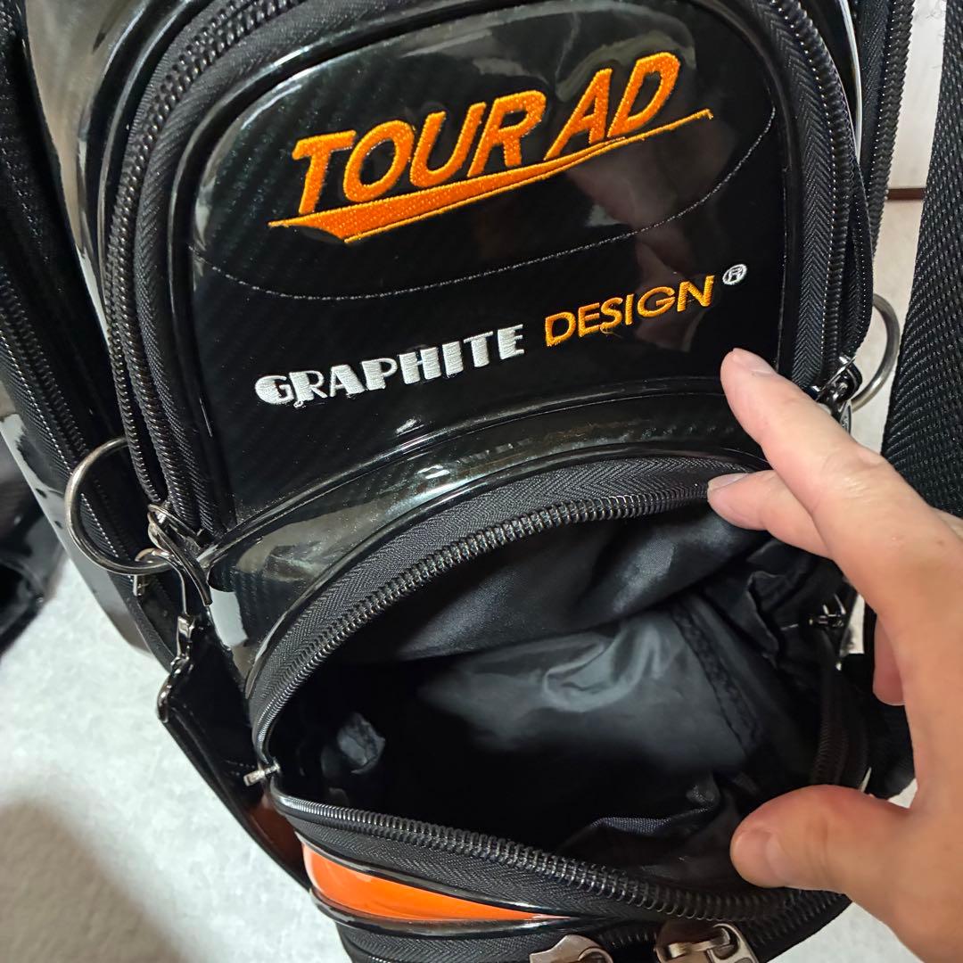 TOUR AD キャディバッグ　グラファイトデザイン　非売品