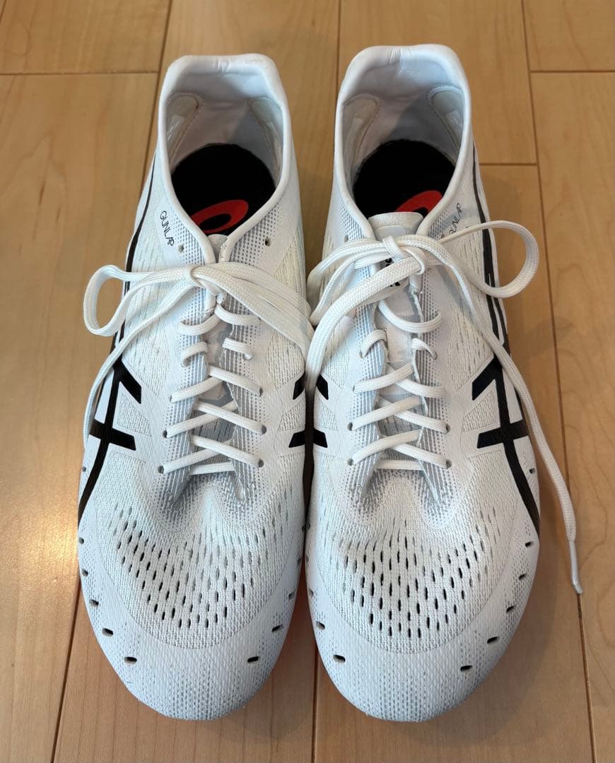 【美品】アシックス26.5㎝　陸上スパイク GUN LAP3 中長距離用