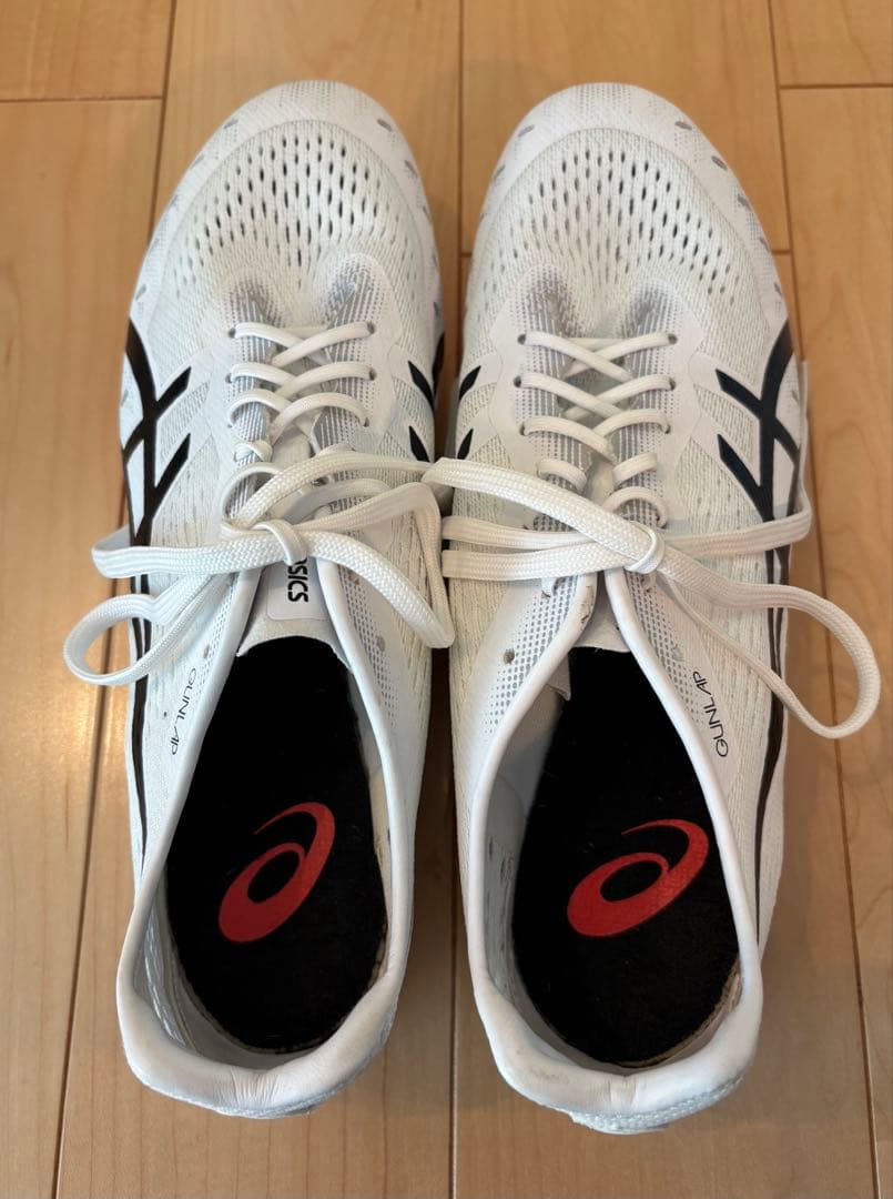 【美品】アシックス26.5㎝　陸上スパイク GUN LAP3 中長距離用