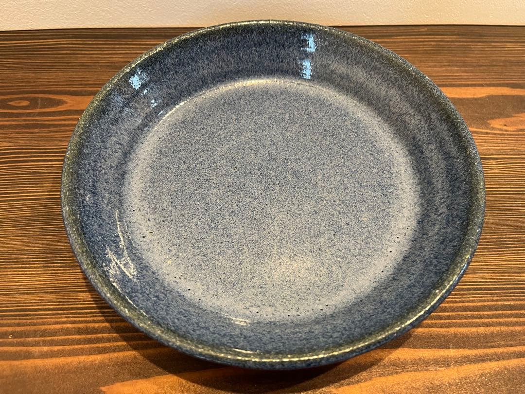 小澤基晴さん　すみれ７寸深皿　１枚　作家さん器　未使用品