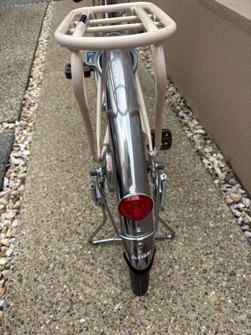 【美品】あさひ　ASAHIフェリークJr. 22インチ 子供　サイクル クリーム