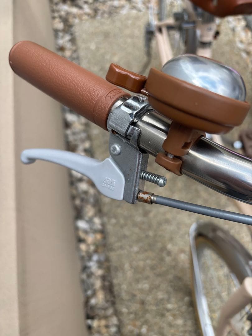 【美品】あさひ　ASAHIフェリークJr. 22インチ 子供　サイクル クリーム