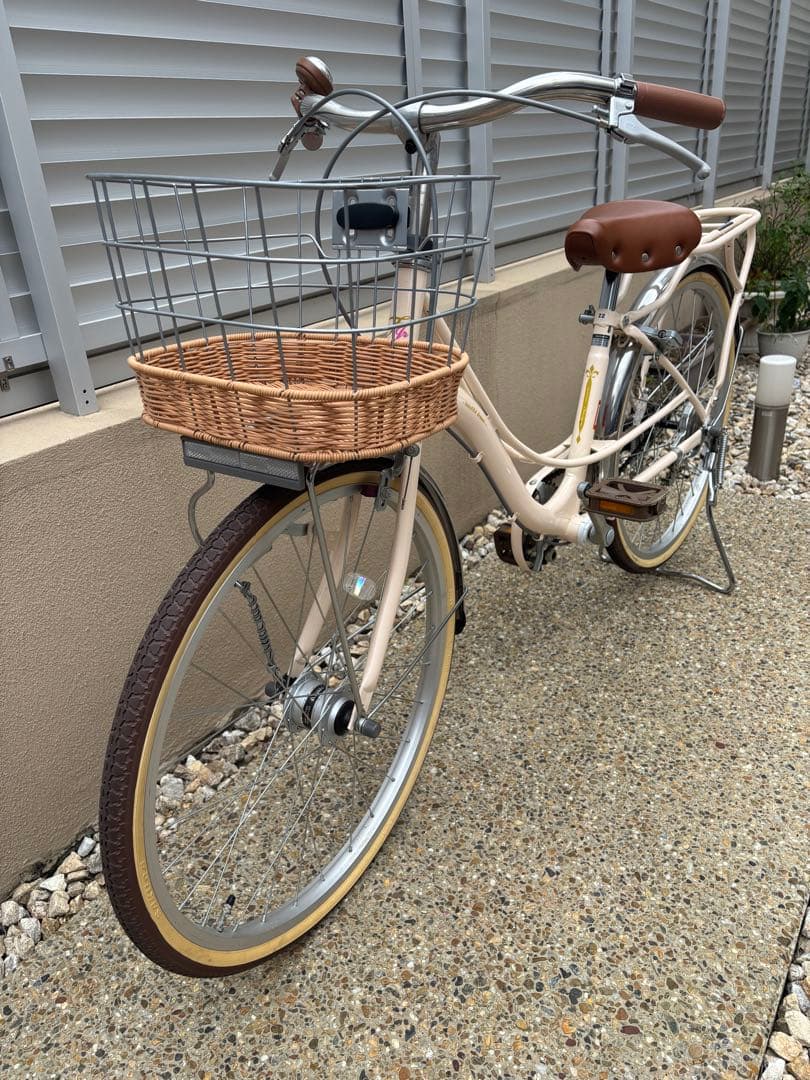 【美品】あさひ　ASAHIフェリークJr. 22インチ 子供　サイクル クリーム