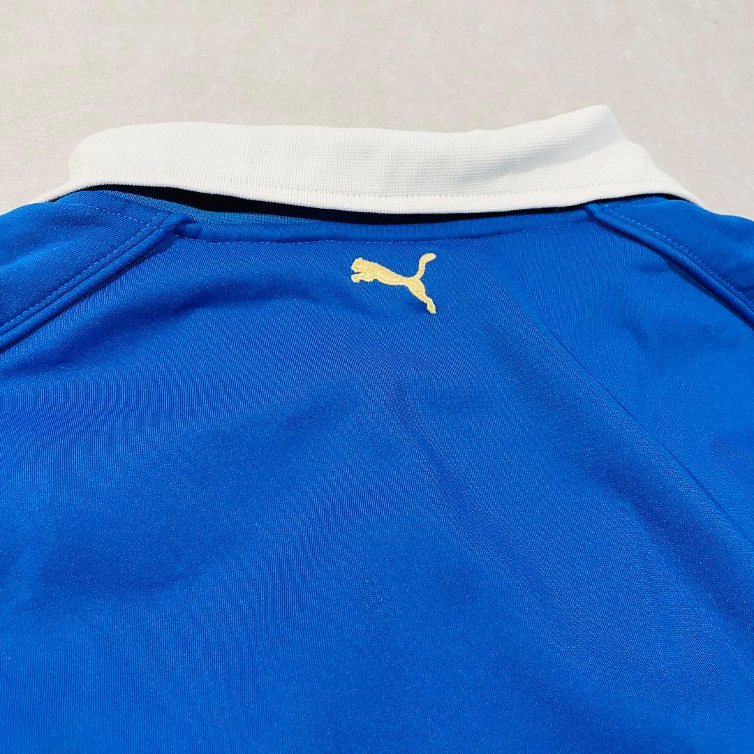 【激レア!XXL】PUMA トラックジャケット ブルー 左右フォームストリップ