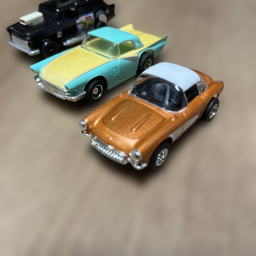 ★3台＋おまけボディ2台 HOスロットカー