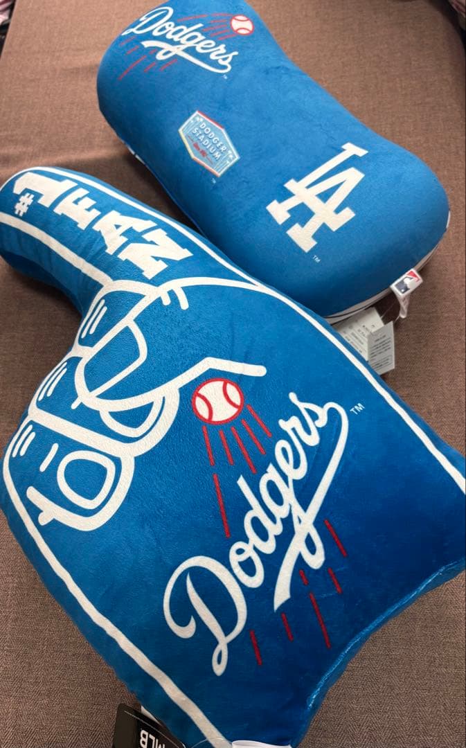 ロサンゼルス　ドジャース　クッション　大谷翔平　MLB 野球　腰当てクッション