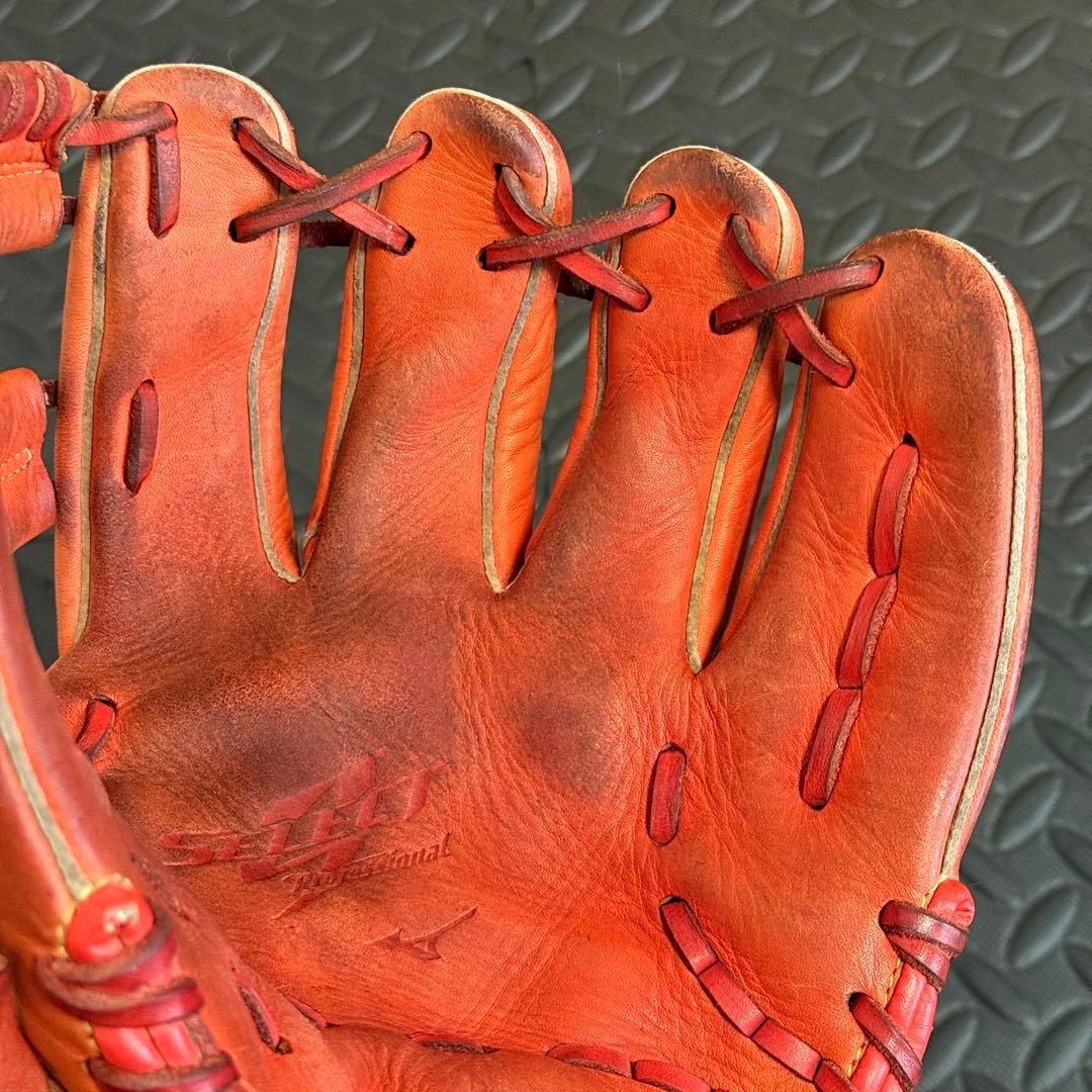 ミズノ セレクト 9 軟式少年用 グローブ Mサイズ 野球 右投げ