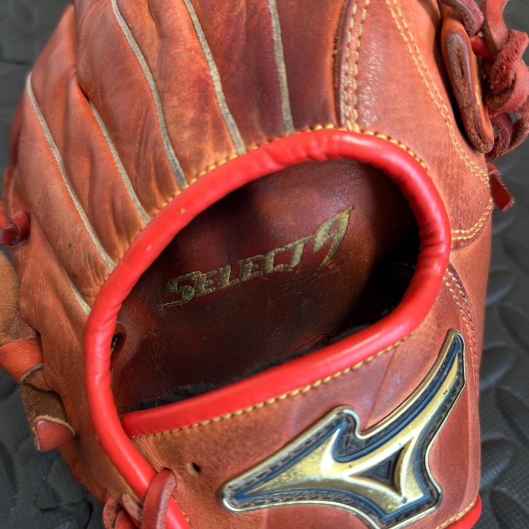 ミズノ セレクト 9 軟式少年用 グローブ Mサイズ 野球 右投げ