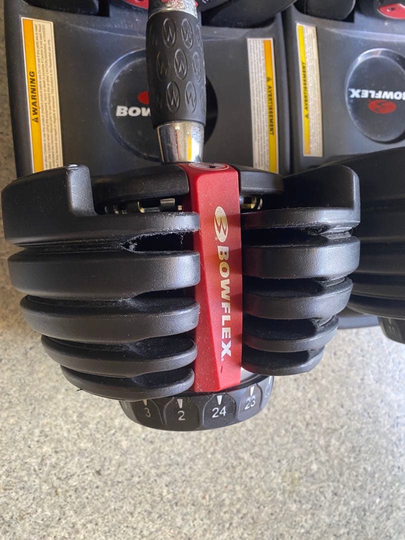 Bowflex ボウフレックス　可変式ダンベル 24kg ②