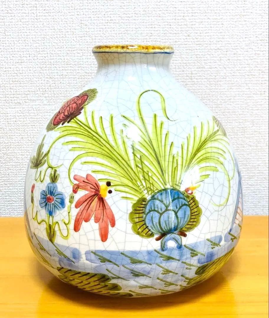 スペイン　Benlloch 飾り大皿/花瓶 揃い　アンティークインテリア