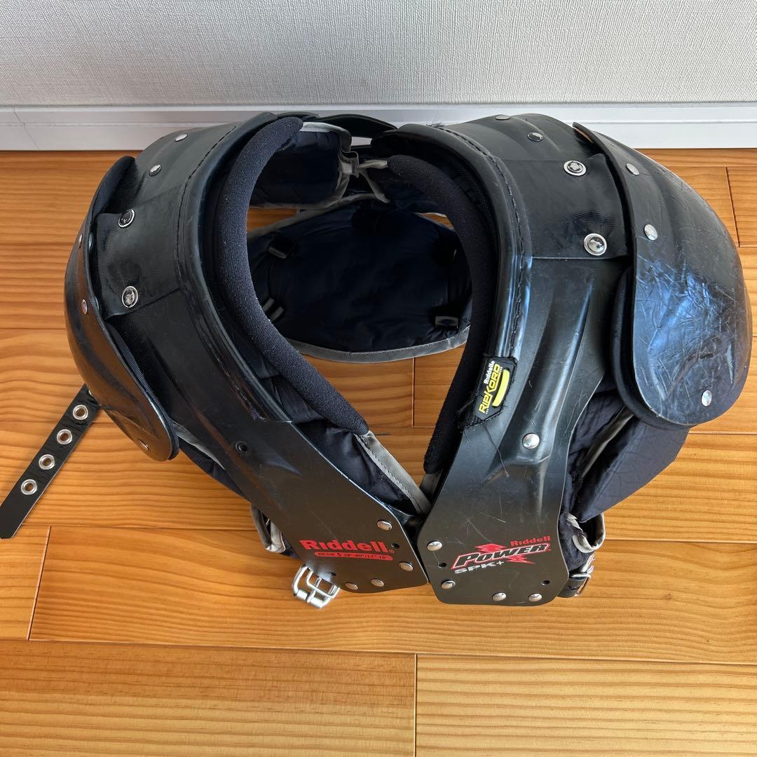 Riddell Power SPK+ アメフト ショルダーパッド ブラック