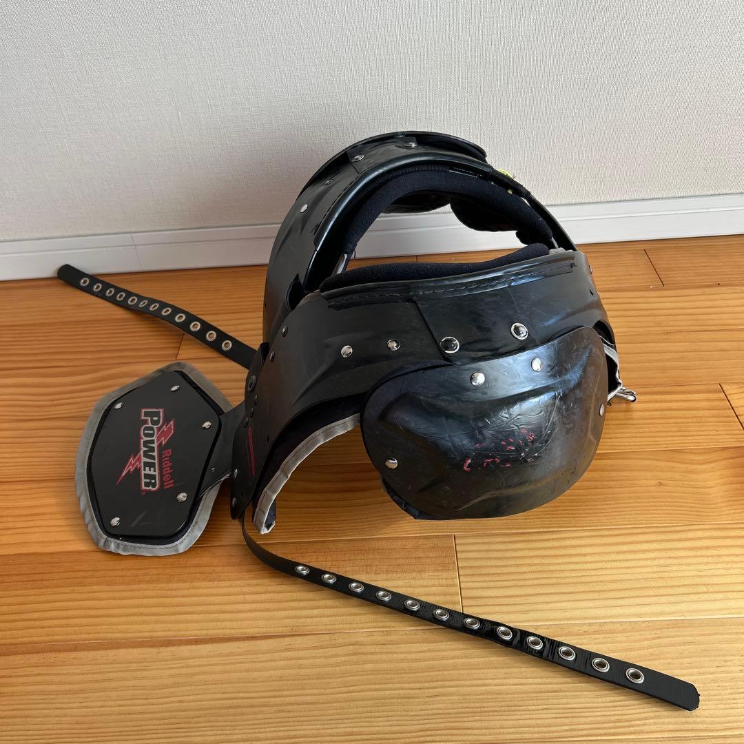 Riddell Power SPK+ アメフト ショルダーパッド ブラック