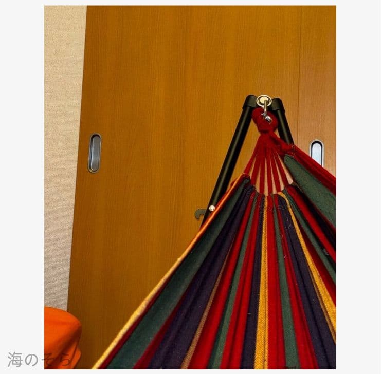 ストライプハンモック 240cm x 150cm